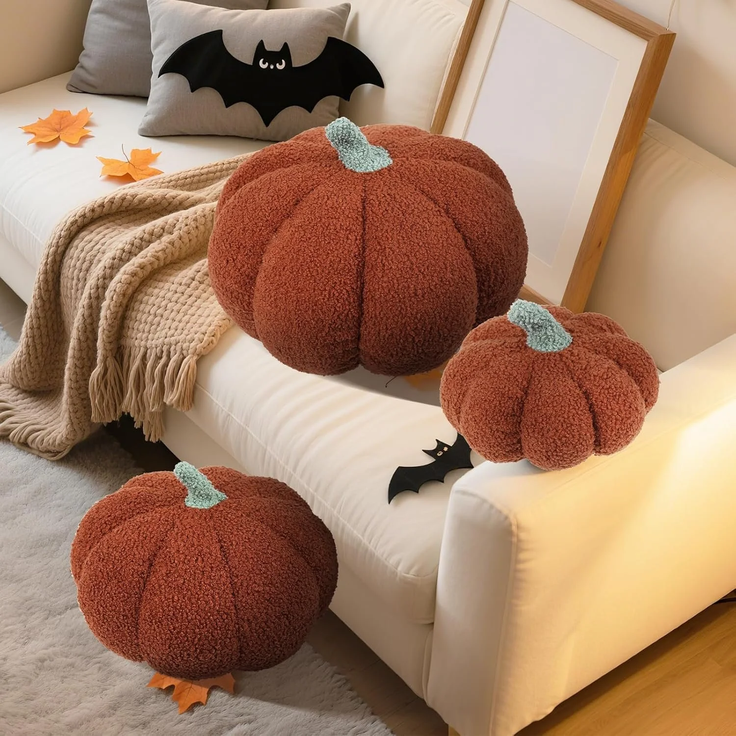 Pumpkin Throw Pillows