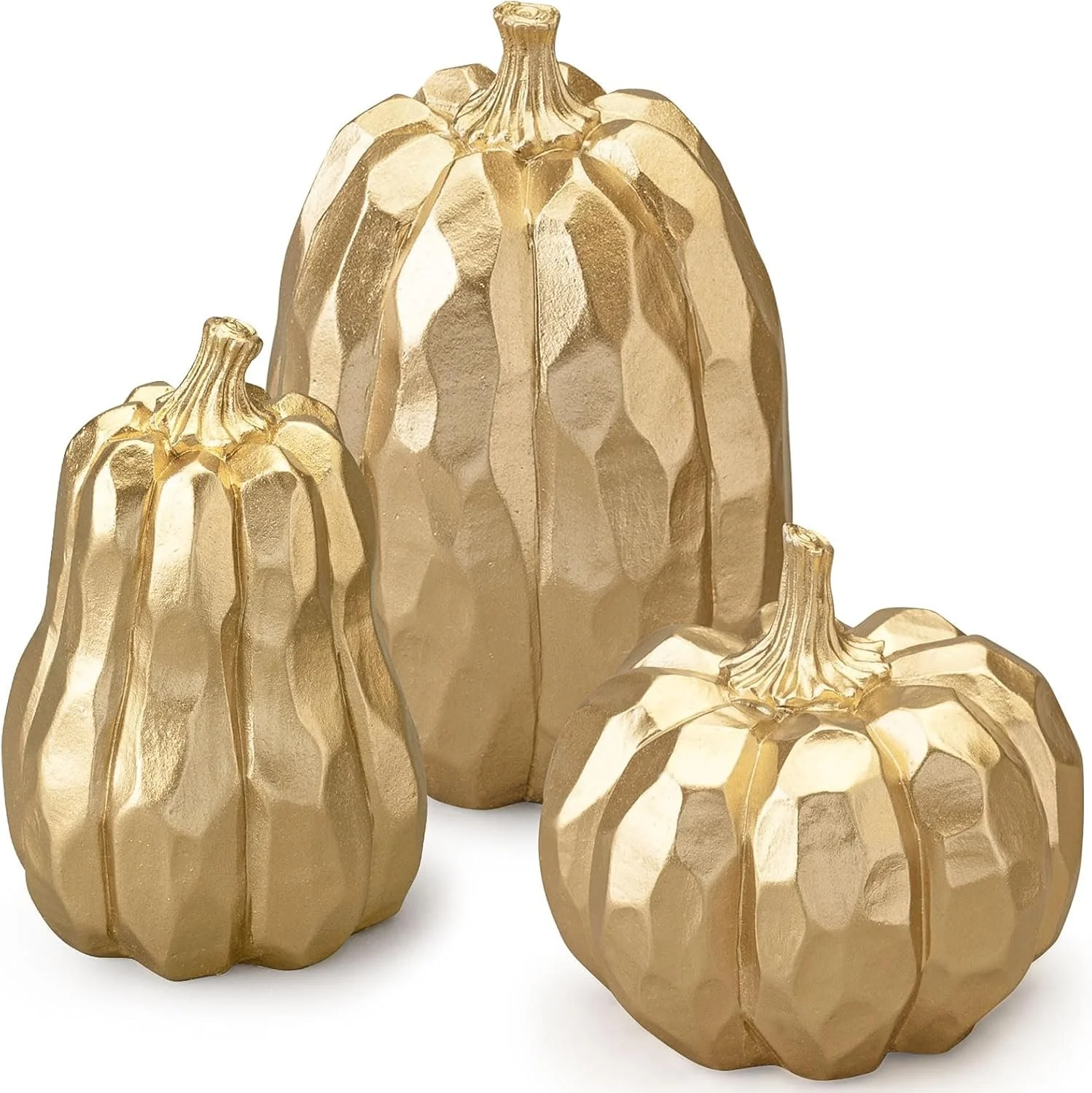Gold Pumpkin Decor
