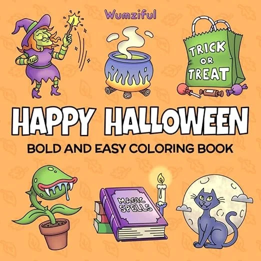 Halloween Coloring Book