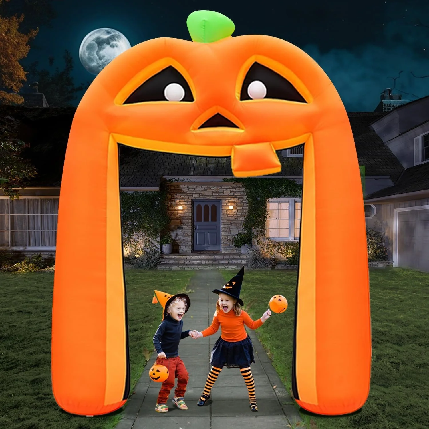 Halloween Inflatables Pumpkin Archway