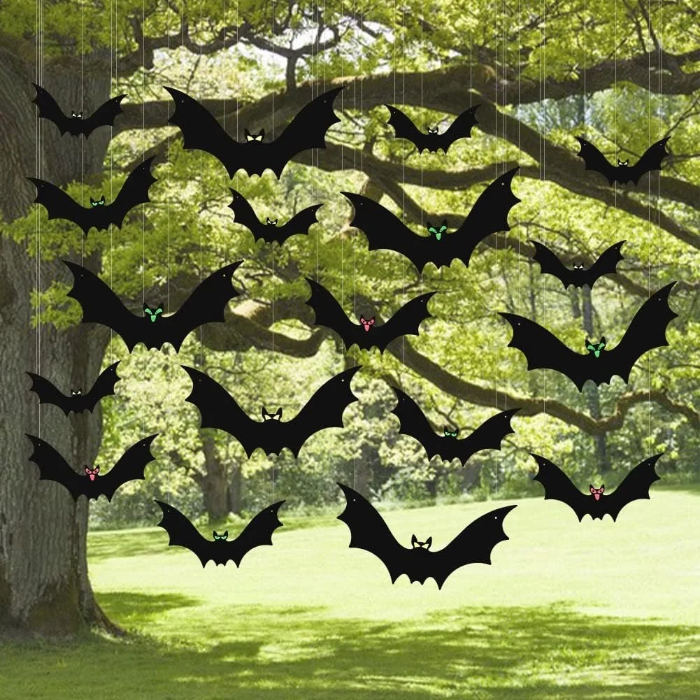 Hanging Bats Halloween Decoration