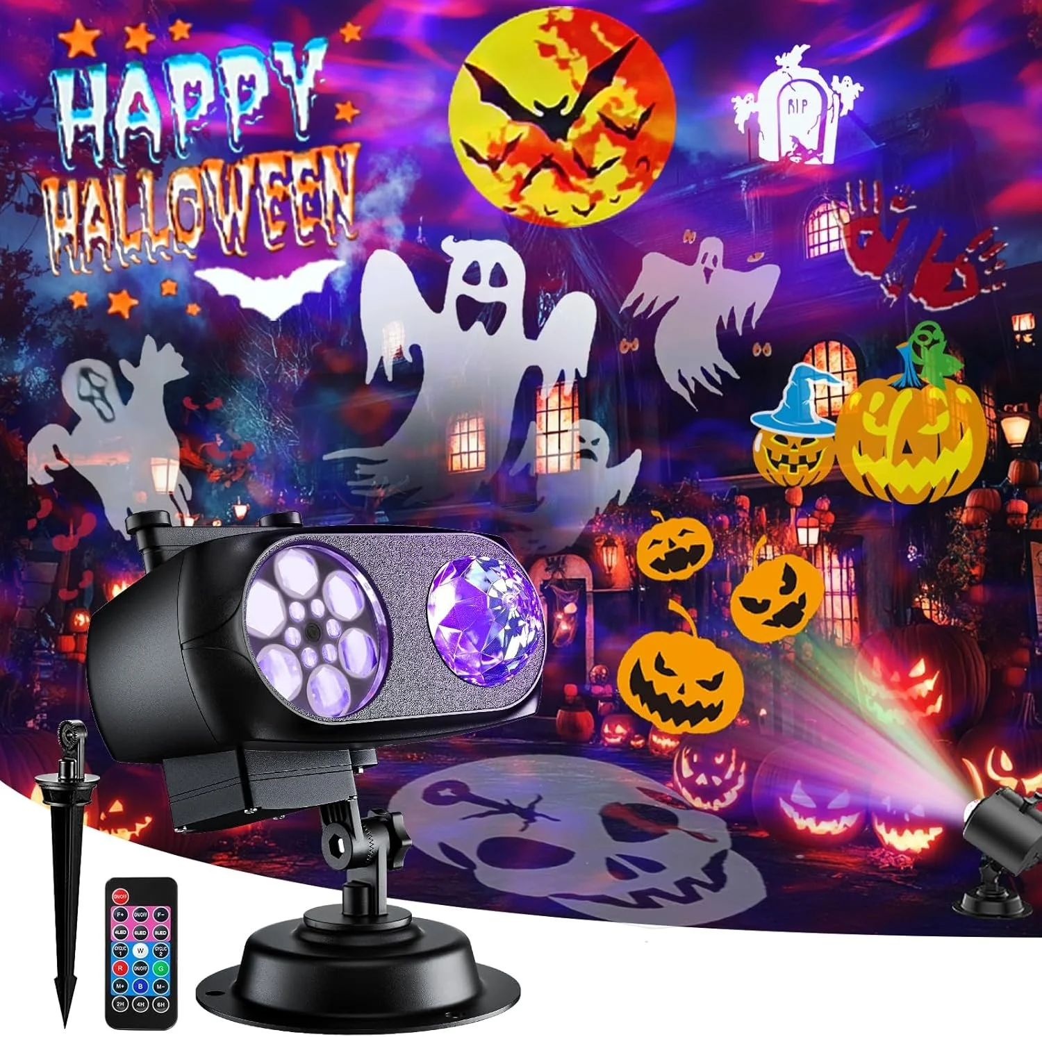 Halloween Decorations Projector Lights