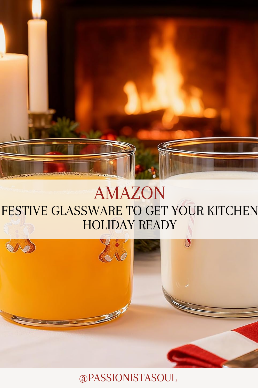 Festive Glassware to Get Your Kitchen Holiday Ready