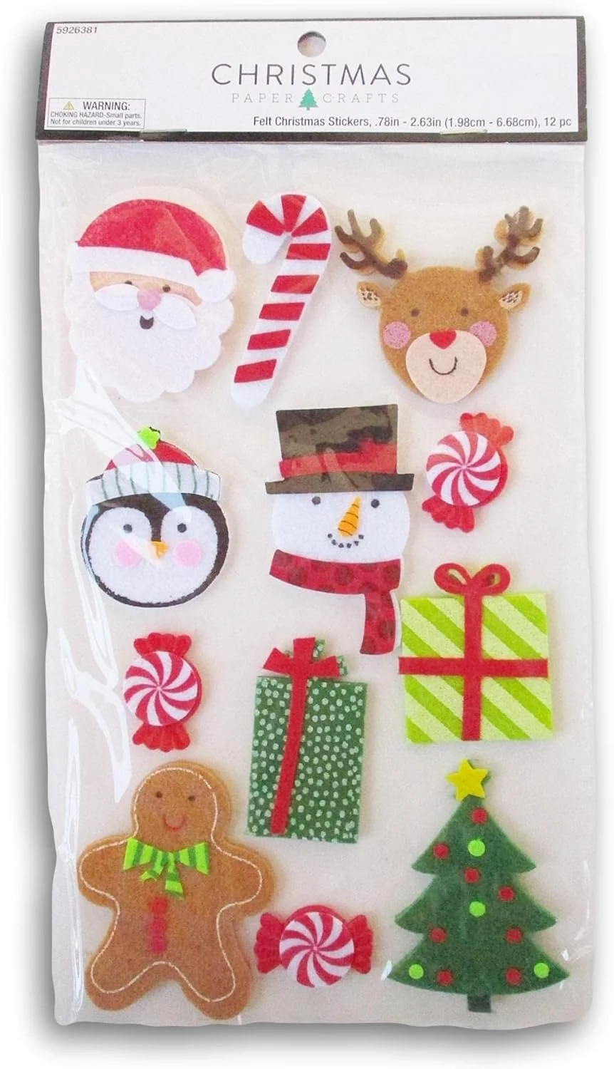 Christmas Felt Stickers