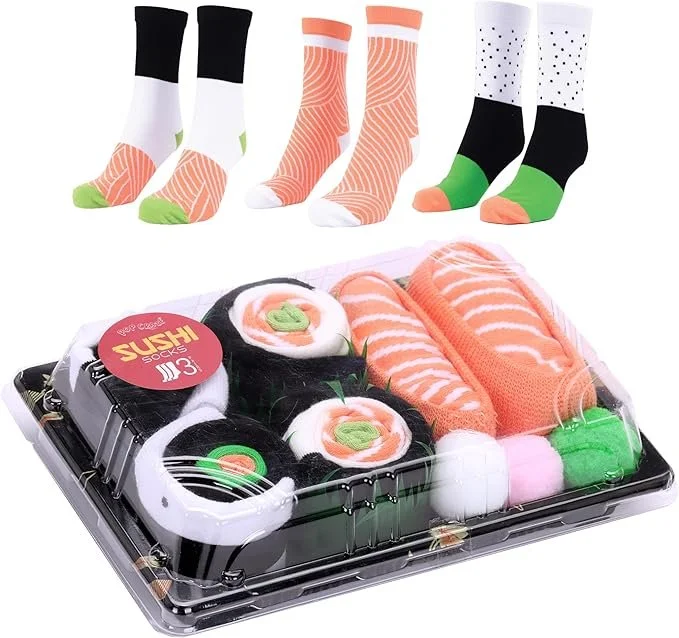 Sushi Socks in a Box