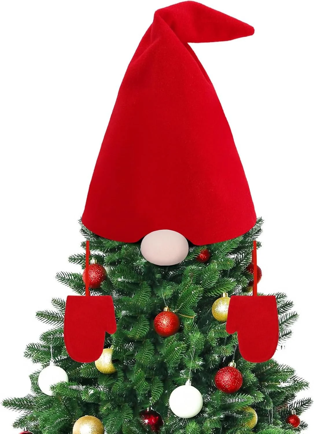 Gnomes Hat Tree Topper
