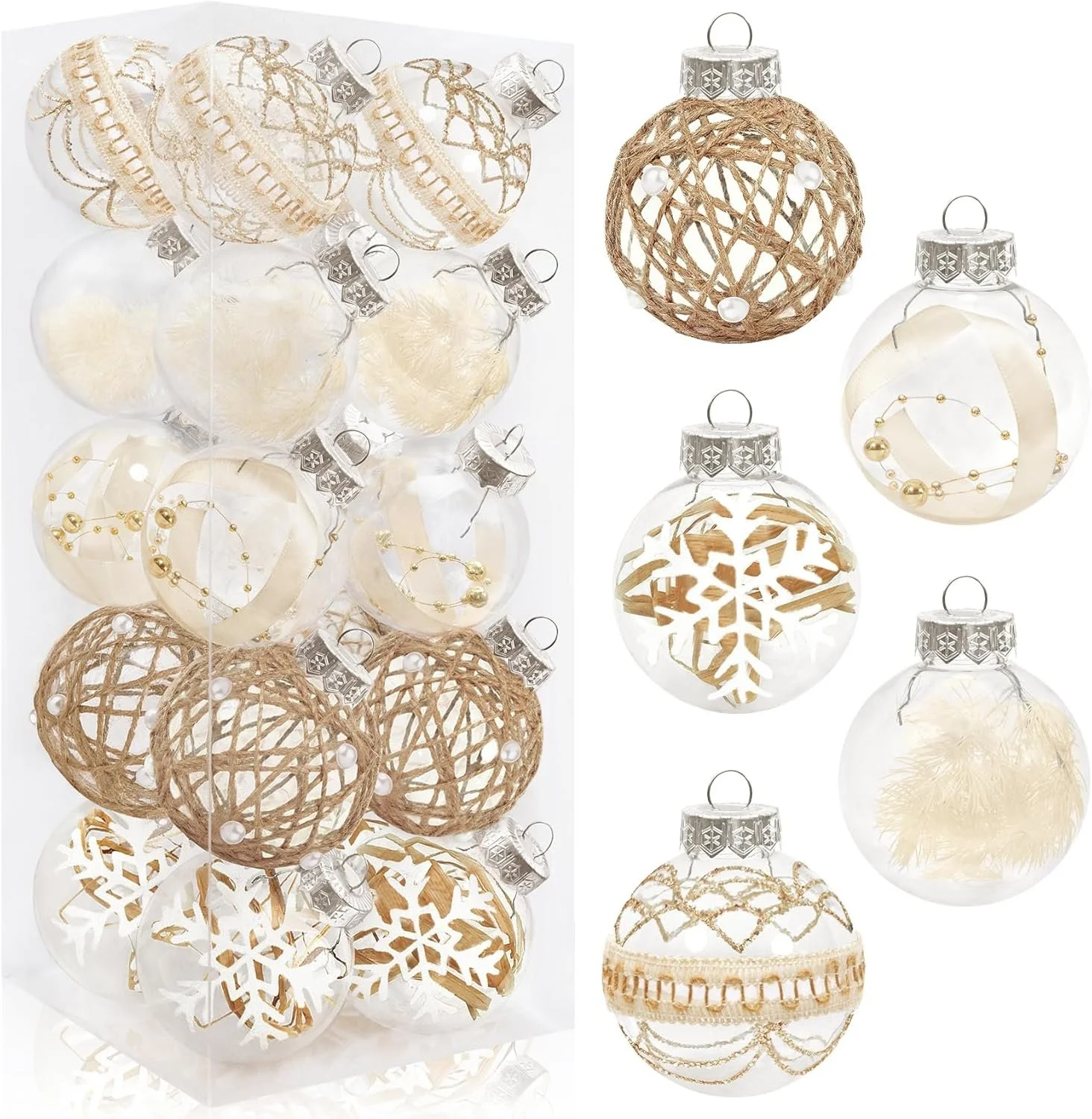 Farmhouse Christmas Ornaments