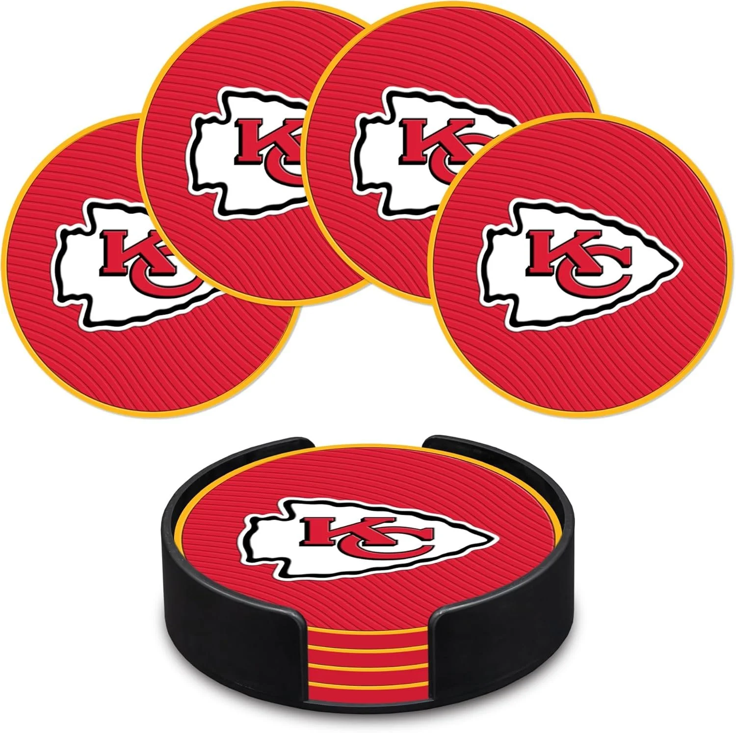 NFL Football Classic Favorites: PVC Coaster Set 