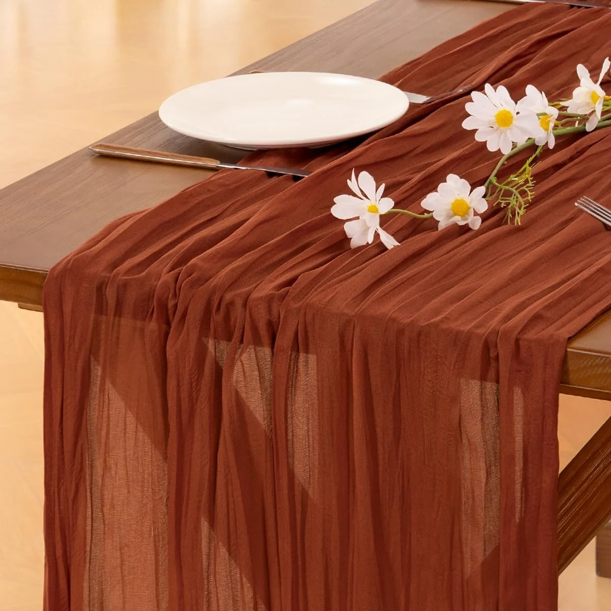 Thanksgiving Fall Table Runner