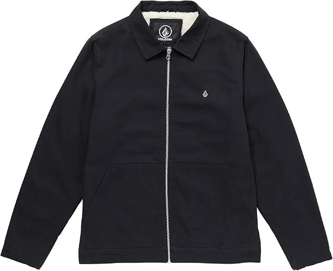 Volcom Men's Palm Drive Faux Sherpa Lined Jacket