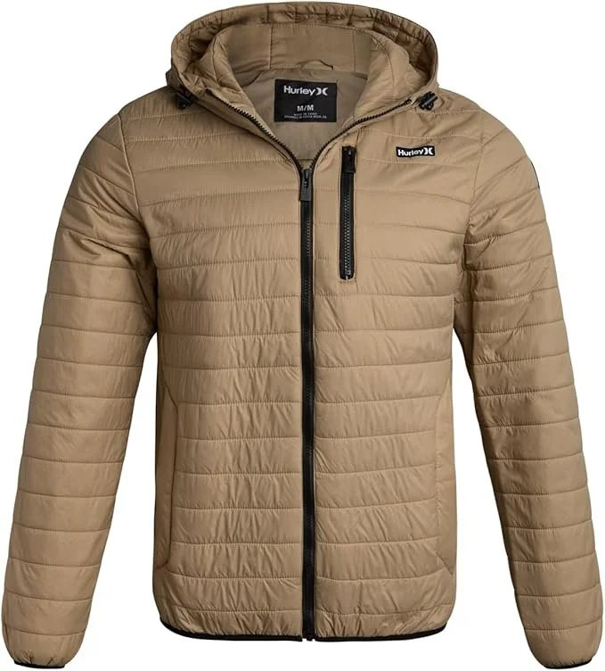 Hurley Mens Puffer Jacket