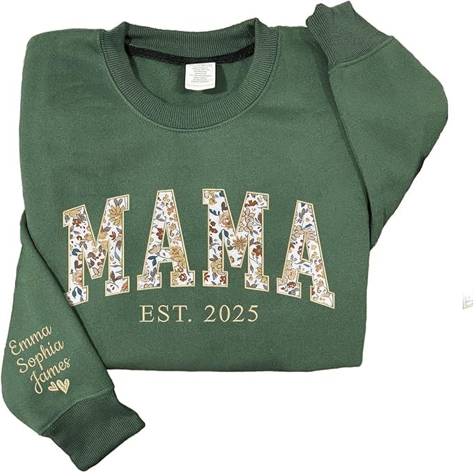 Personalized Mama Sweatshirt
