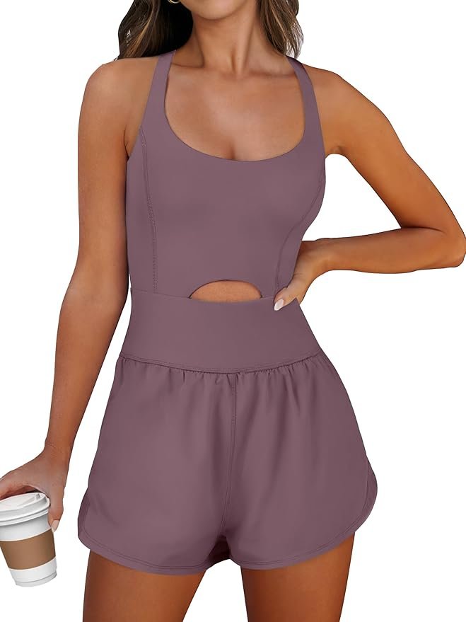 Athletic Romper Set