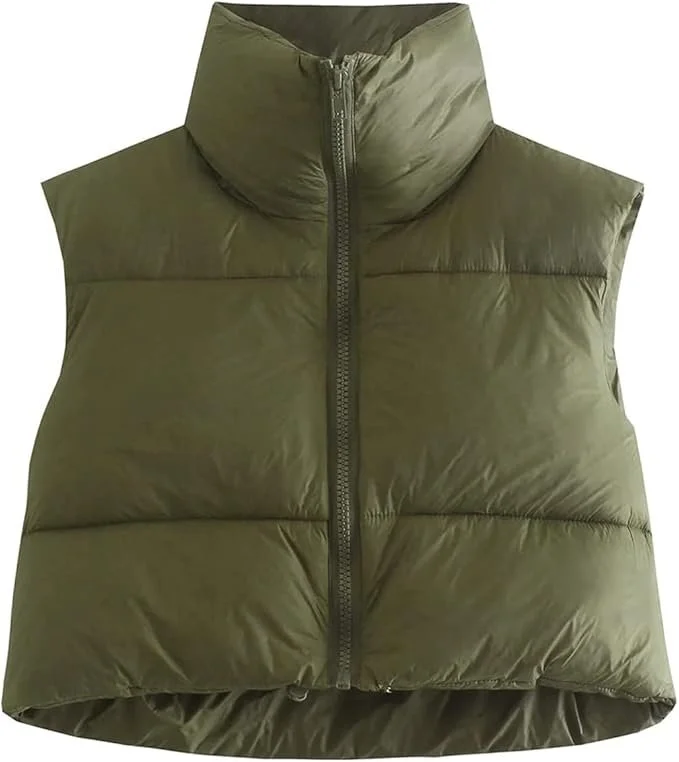 Women's Winter Crop Vest