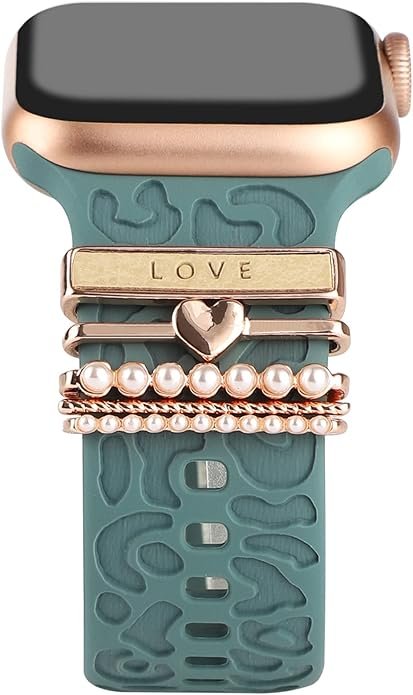 Apple Watch Silicone Bands Charms