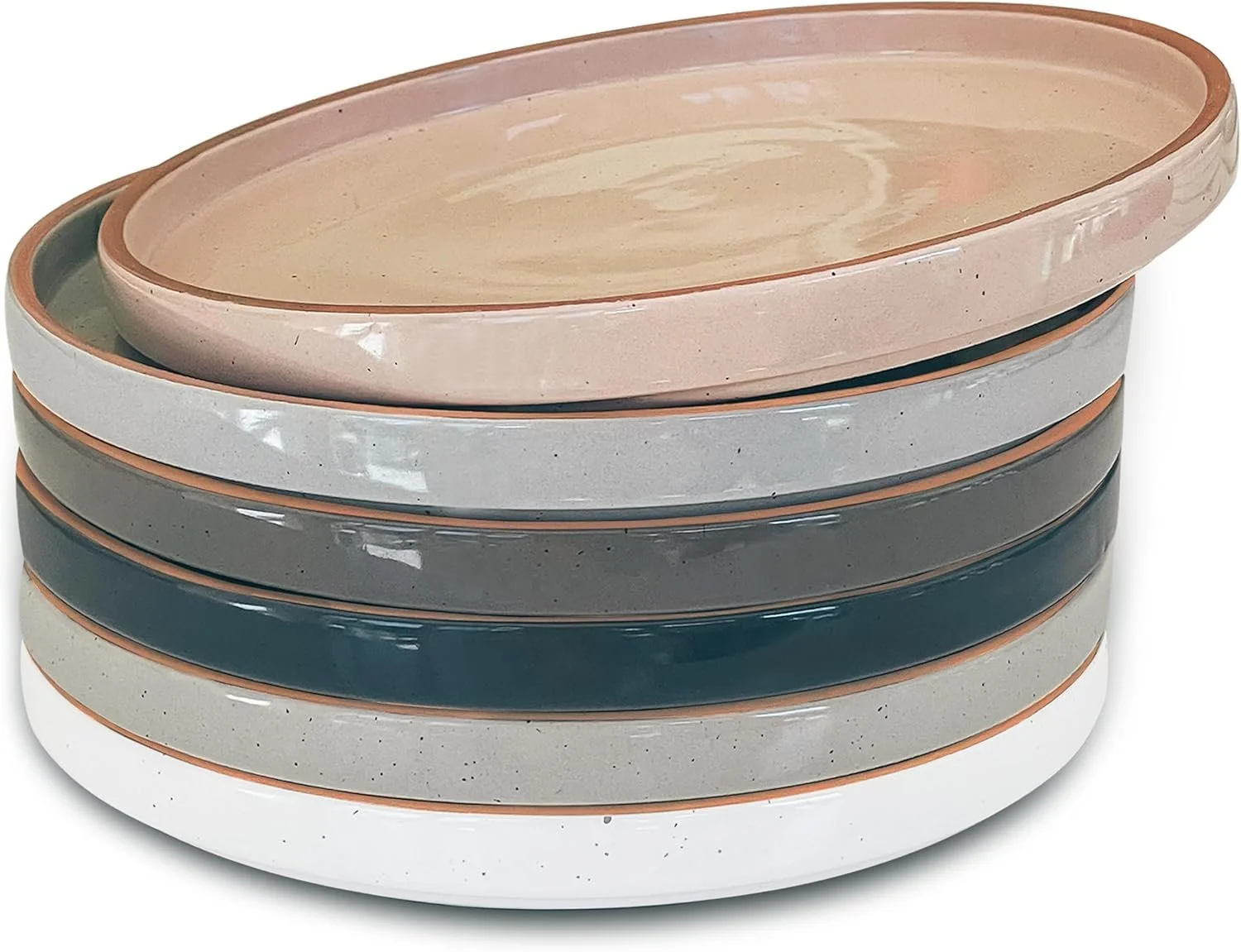 Ceramic Flat Plates Set