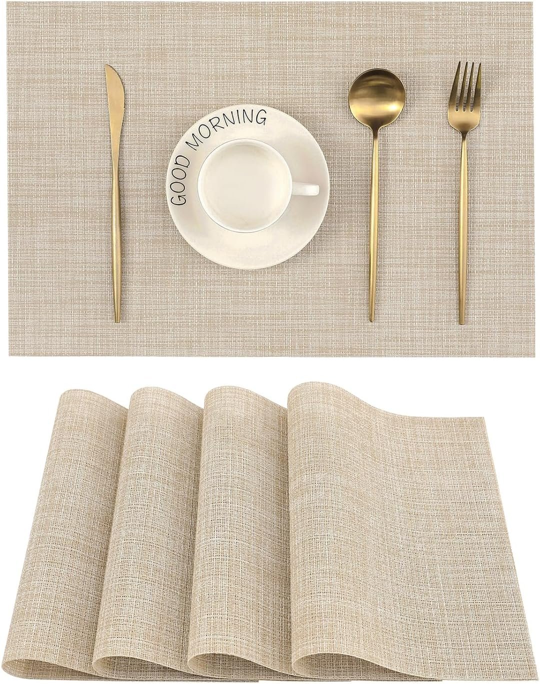 Beige Placemats