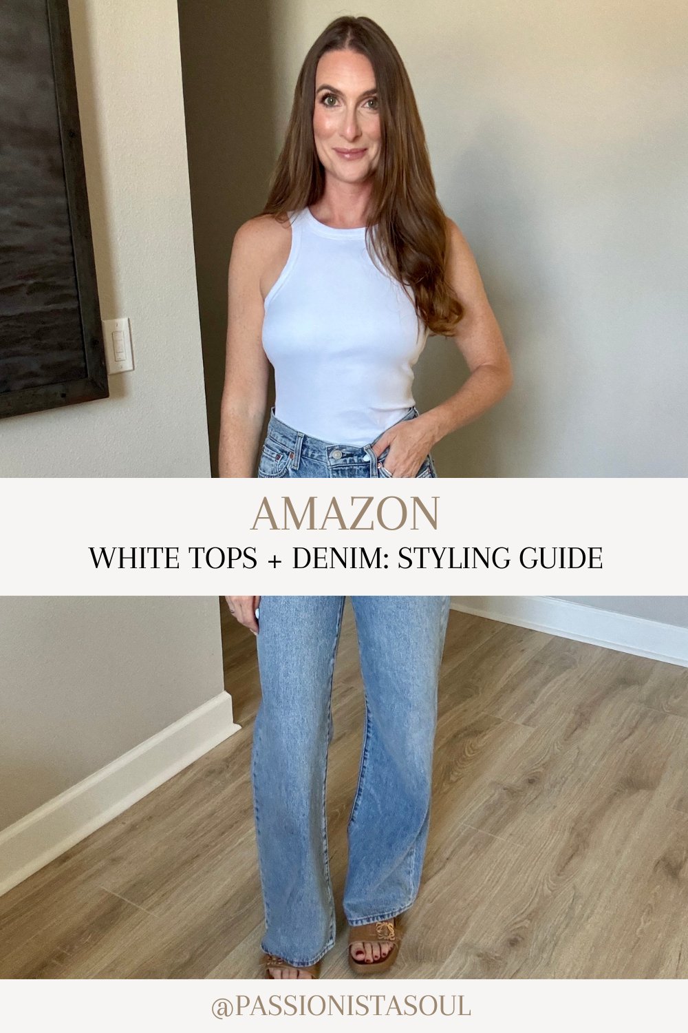 White Tops and Denim on Amazon: Try-On + Styling Guide
