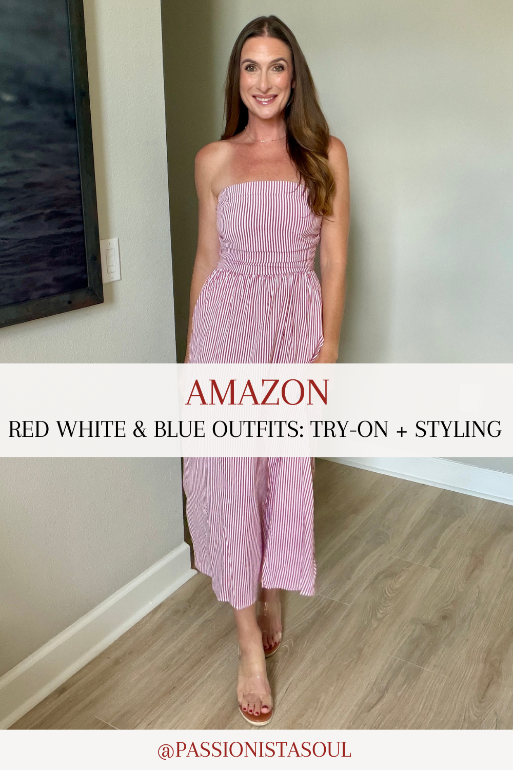 Red White &amp; Blue Outfits: Try-On + Styling Guide 