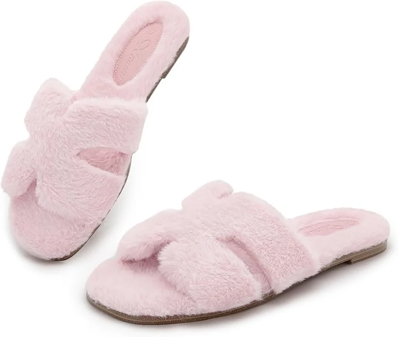 Women's Fuzzy Slippers