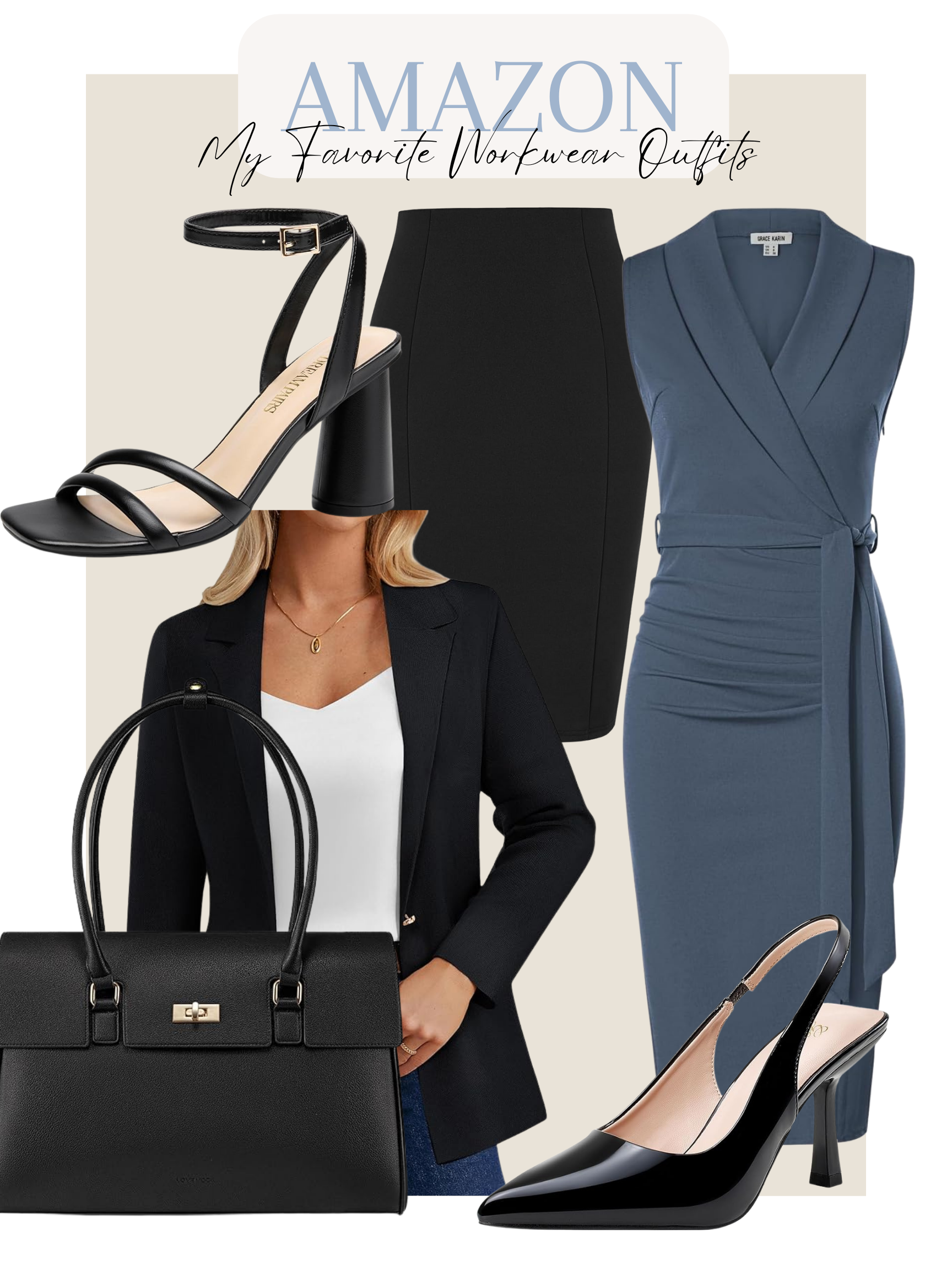Workwear Outfits on Amazon: Try-On + Styling Guide — Passionista Soul