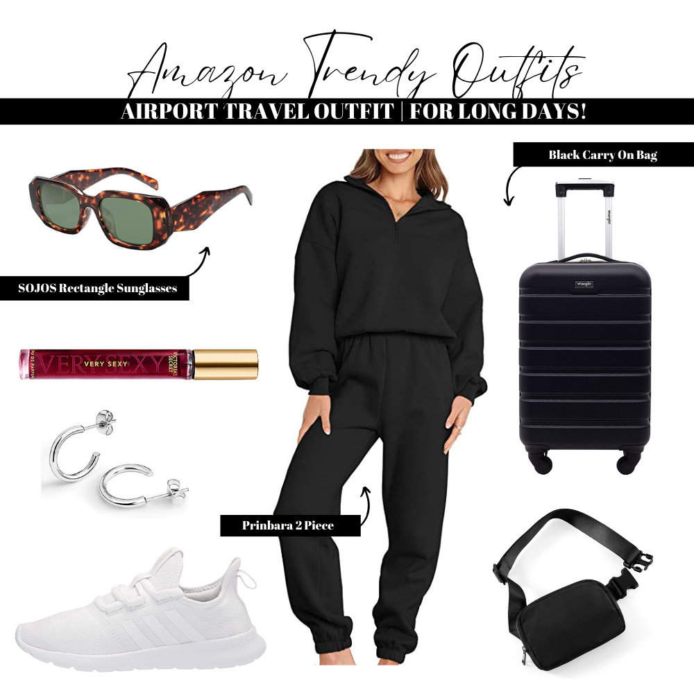 airport outfits that are both comfortable and stylish