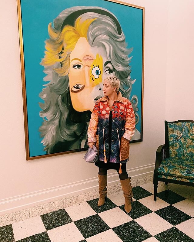 Cheesin&rsquo; at @graduatenashville for @nashfashweek &lsquo;s 10th Anniversary Kickoff Party (thanks for the snap @ashnicolebald ) ALSO loved how many people came up to me and said they&rsquo;re using @rsvpnashville tonight! (Tap for outfit credits
