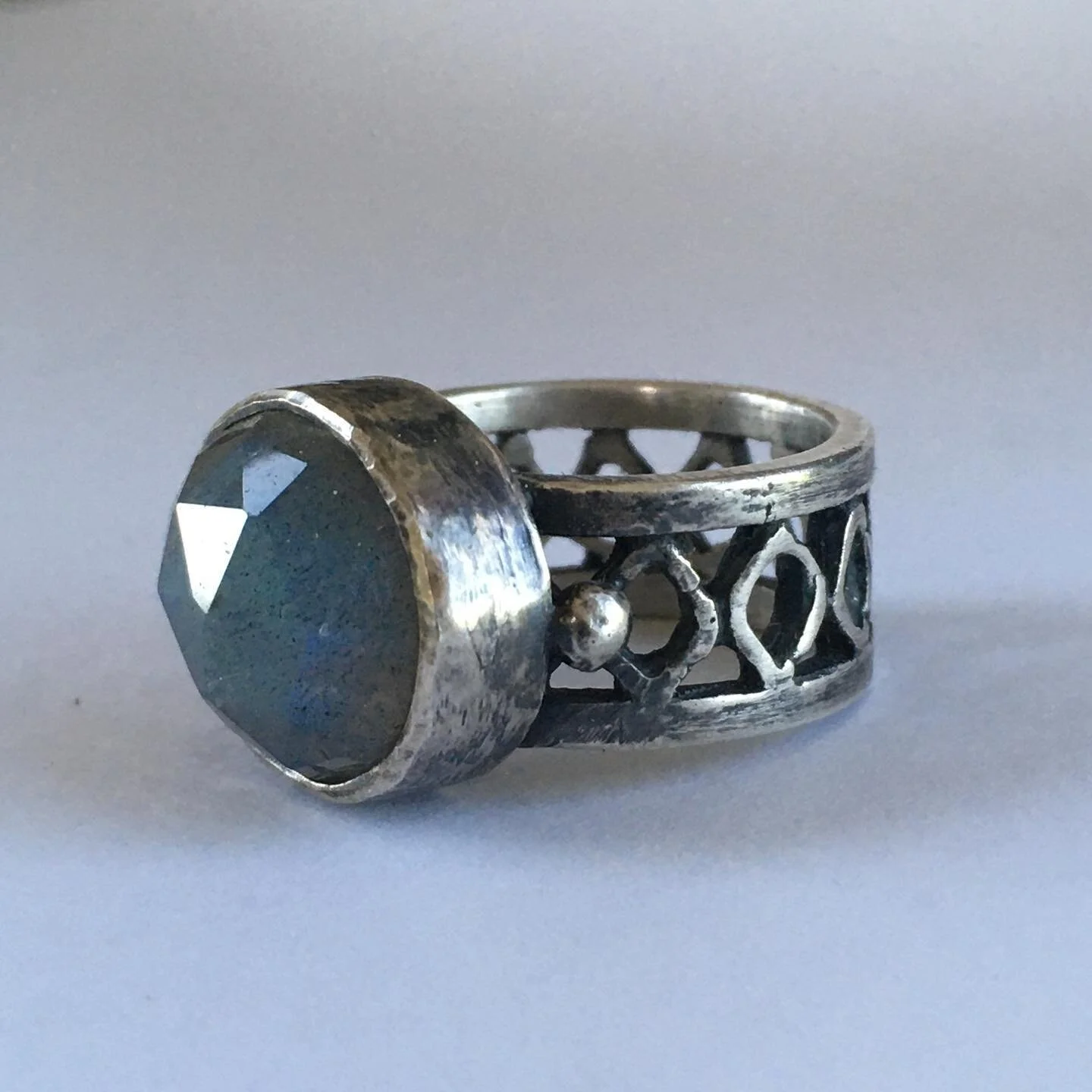 Stunning #Labradorite #SterlingSilver #statementjewelry @urbinadesigns