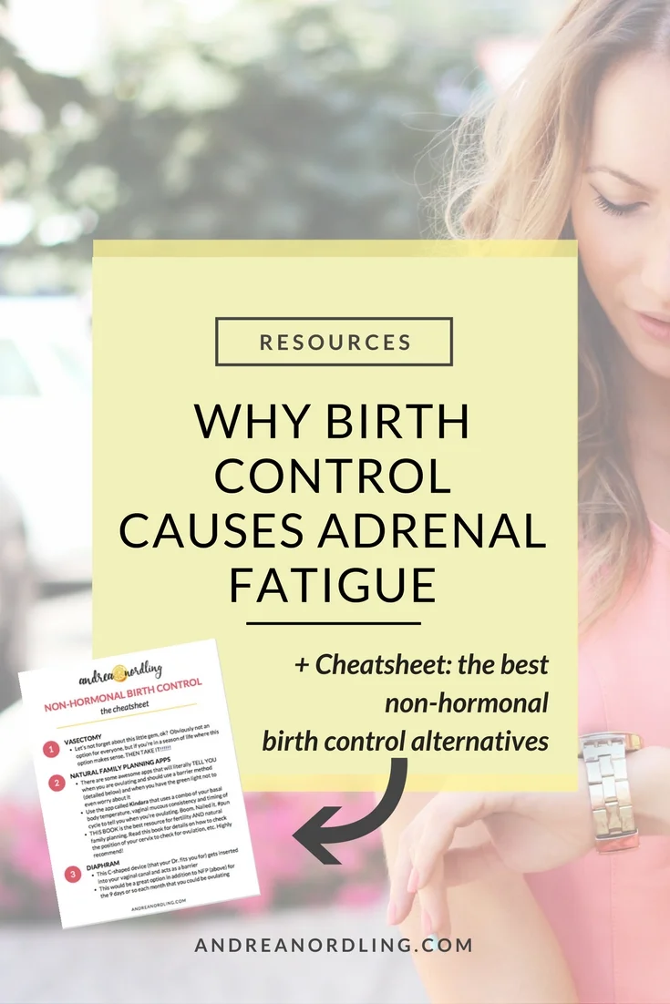 Ultimately, adrenal fatigue has a lot to do with why our bodies struggle to produce the appropriate ratios of hormones once we stop taking hormonal birth control. With that being said, adrenal fatigue is also the root cause of many of the symptoms that the birth control pill gets prescribed to treat in the first place. #doublewhammy