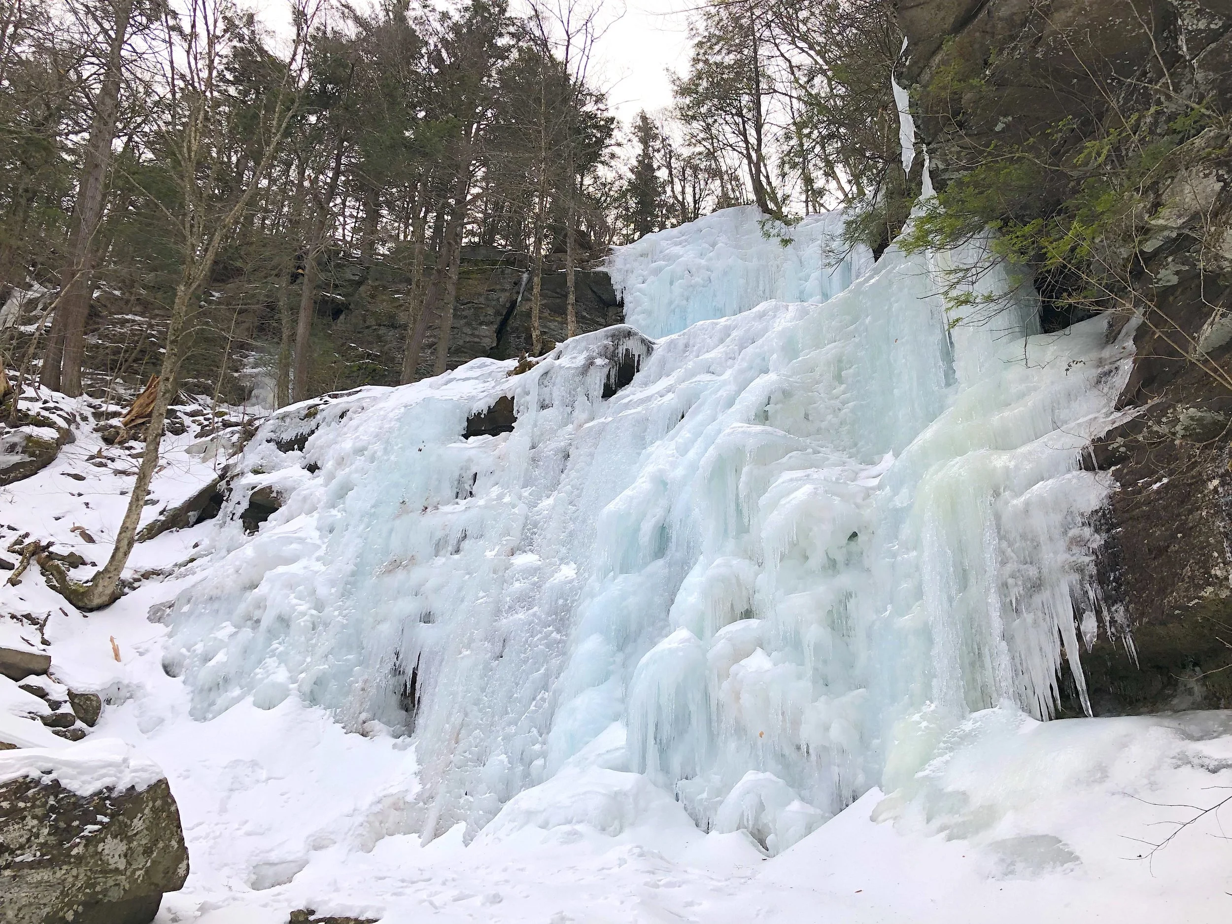 P6. So much ice! P7 visible above.