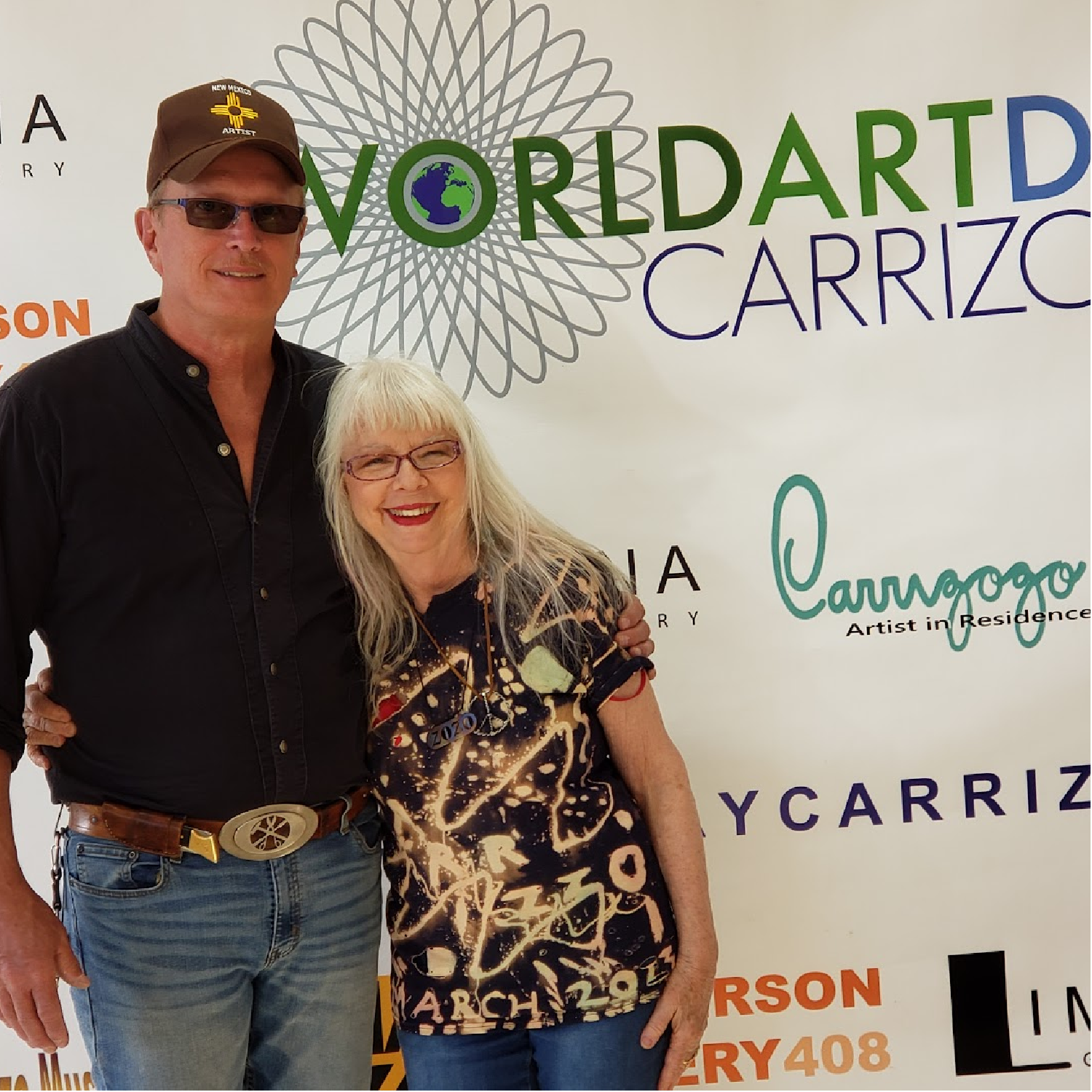  WORLD ART DAY 2023 Carrizozo, New Mexico, USA 