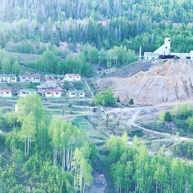 Drove past Gilman Mine, a spot in my book that was key in Book 3 #VenusShining. I always want to climb down the ravine and explore the old mining town outside of #leadvillecolorado. Haven&rsquo;t yet. What is your local ghost town?