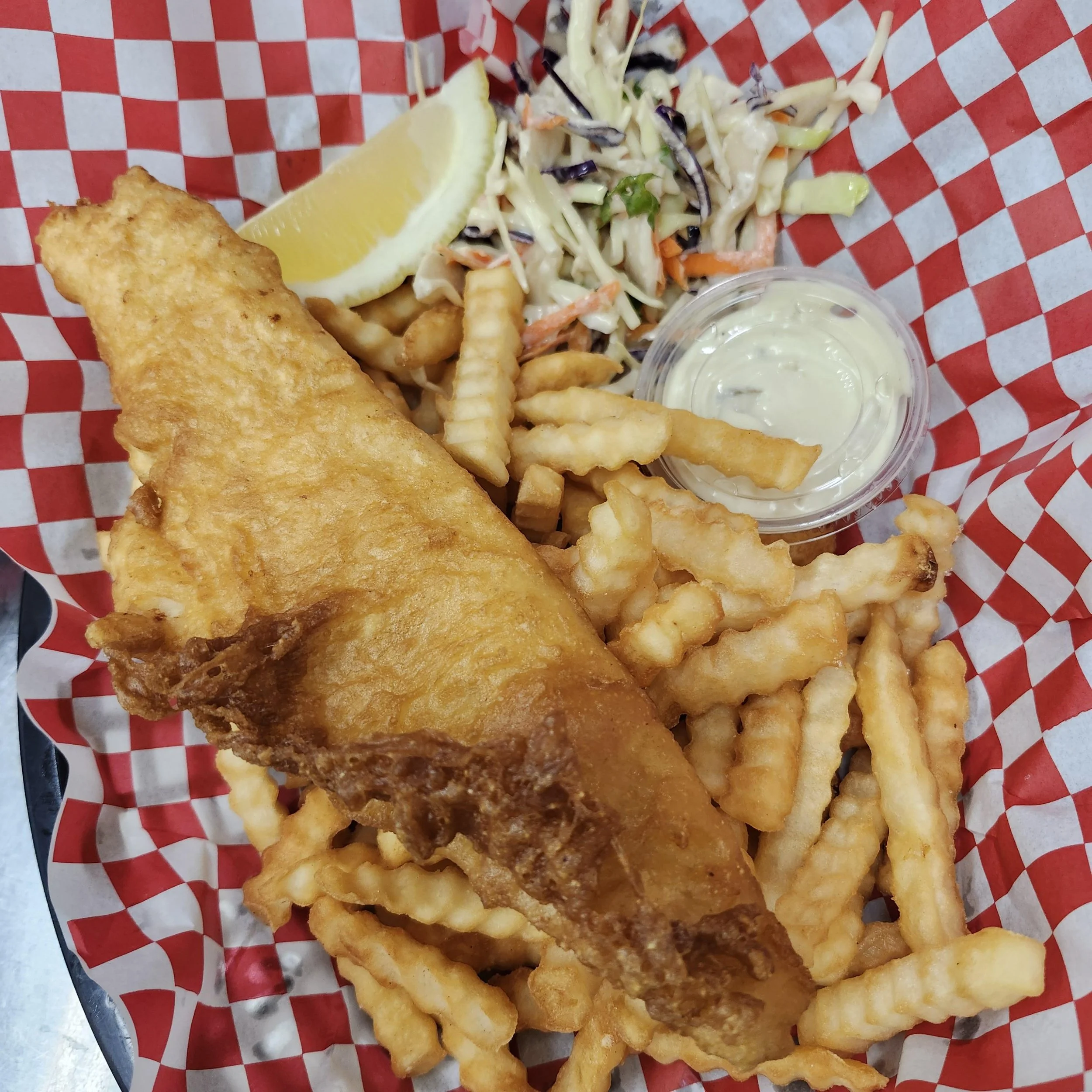Delicious, crispy, melt-in-your mouth fish
