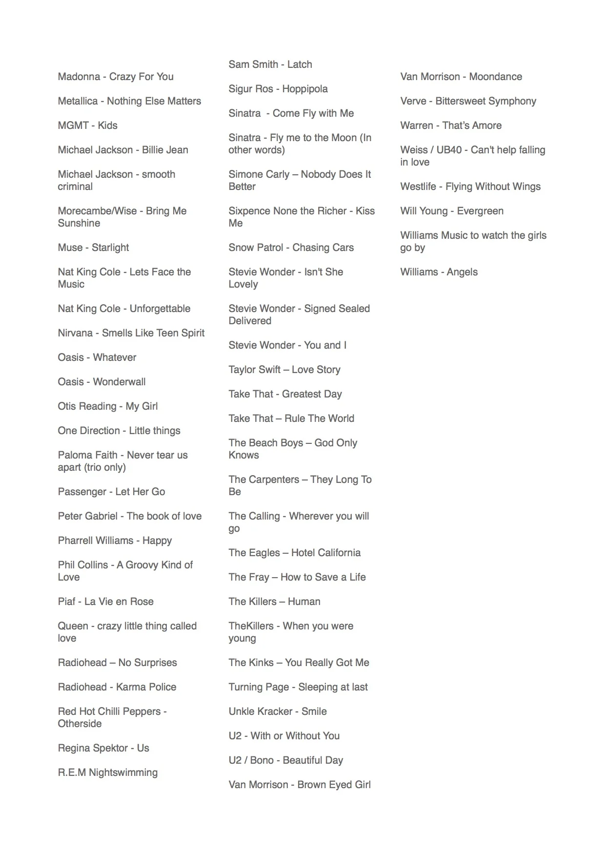 Repertoire — Vyne String Quartet