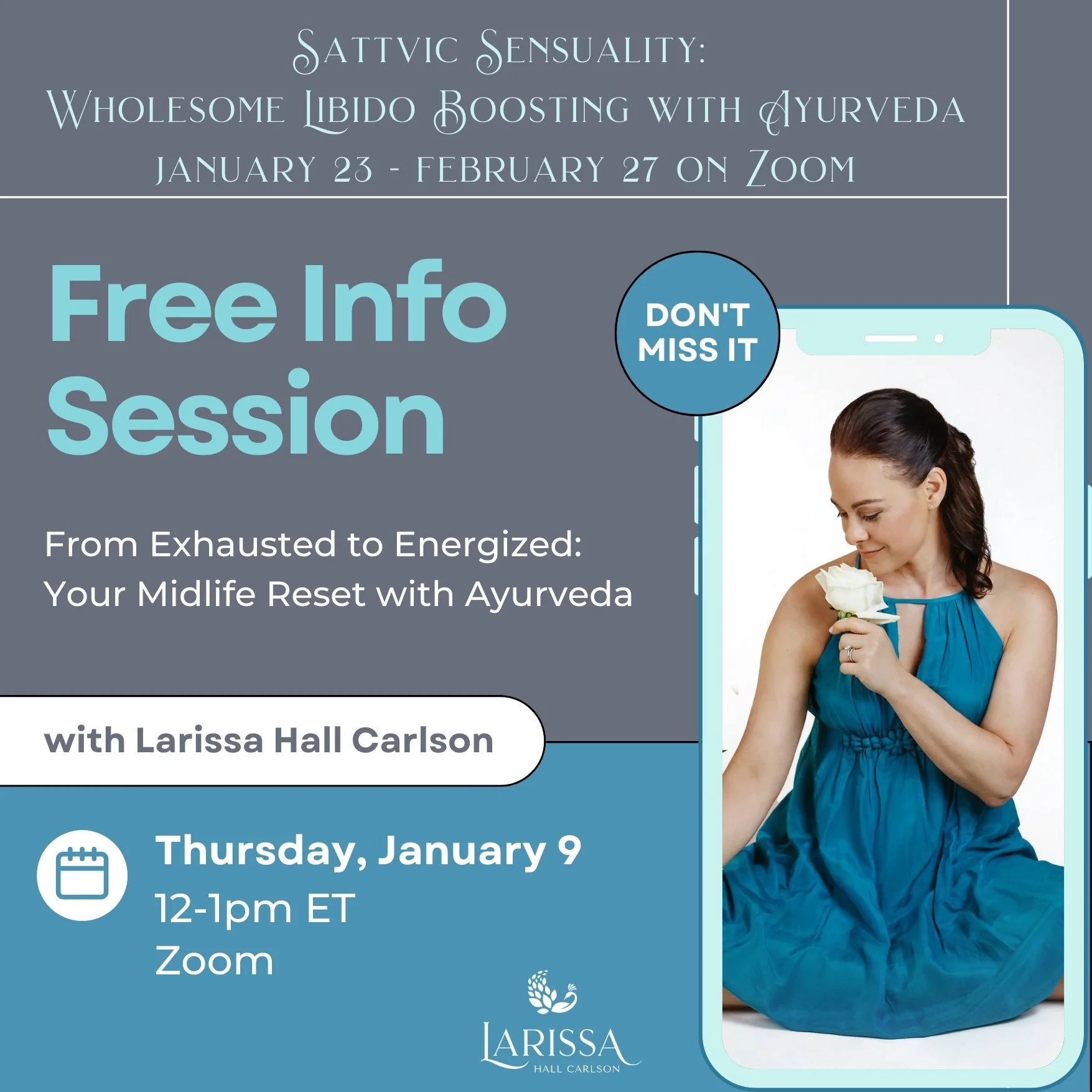 Info Session:  Sattvic Sensuality