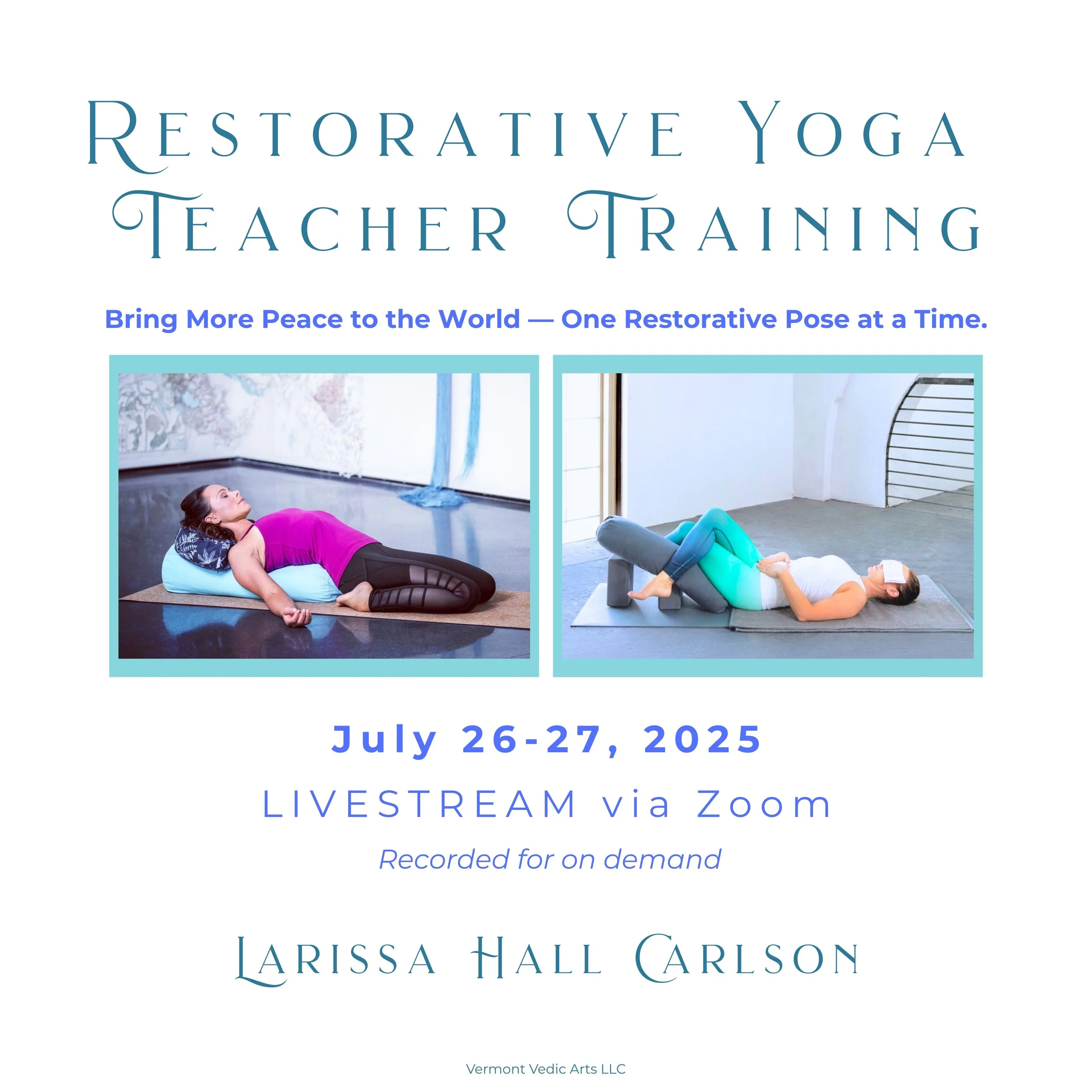 Restorative YTT on Zoom