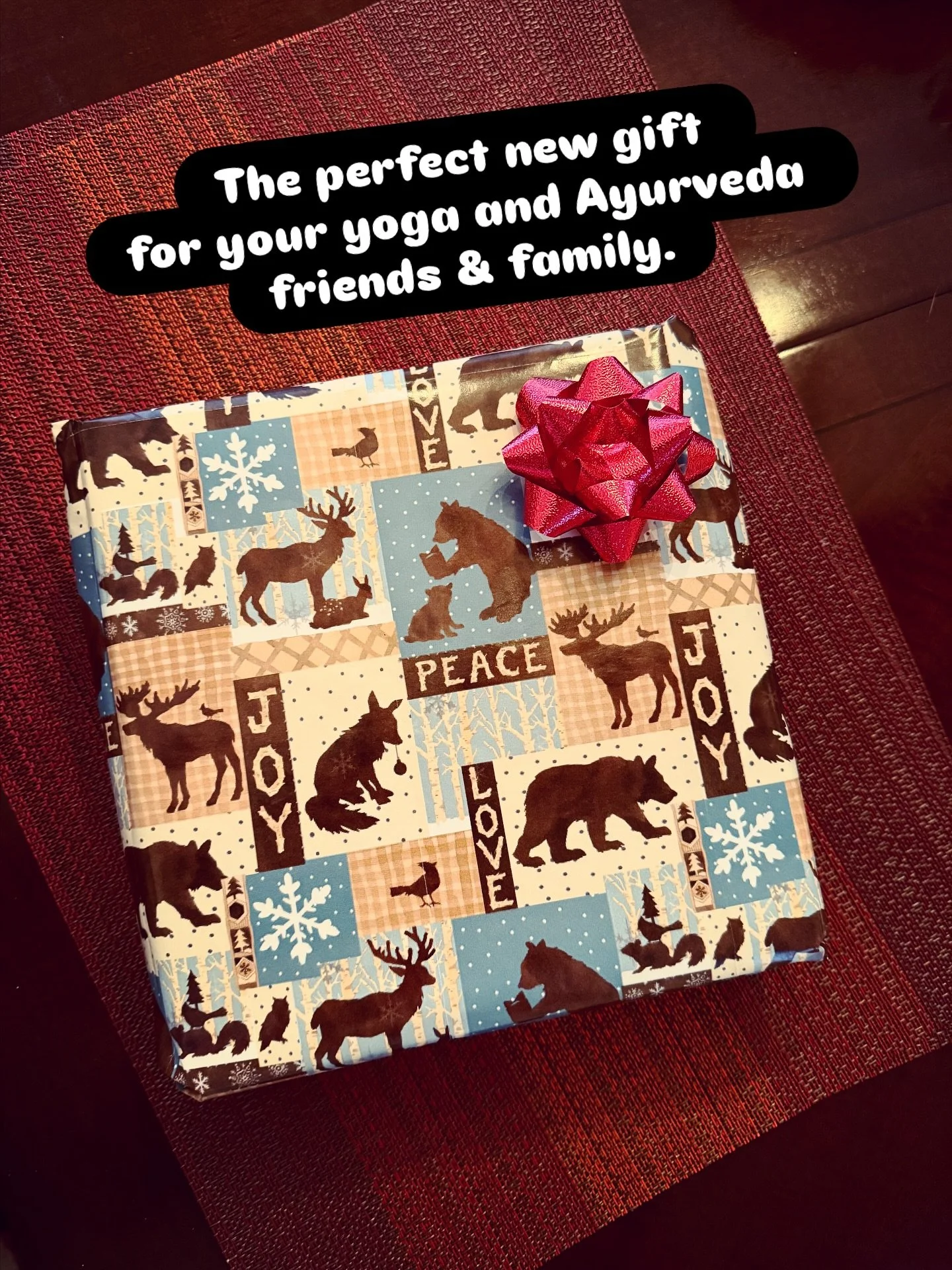 🎁 Elevate Your Holiday Gifting with Ritual &amp; Wellness 

The Ritual Tulsi&trade; Gift Box from Banyan Botanicals is a beautifully curated collection of four organic tulsi varietals&mdash;Krishna, Rama, Vana, and Temperate&mdash;pressed for peak f