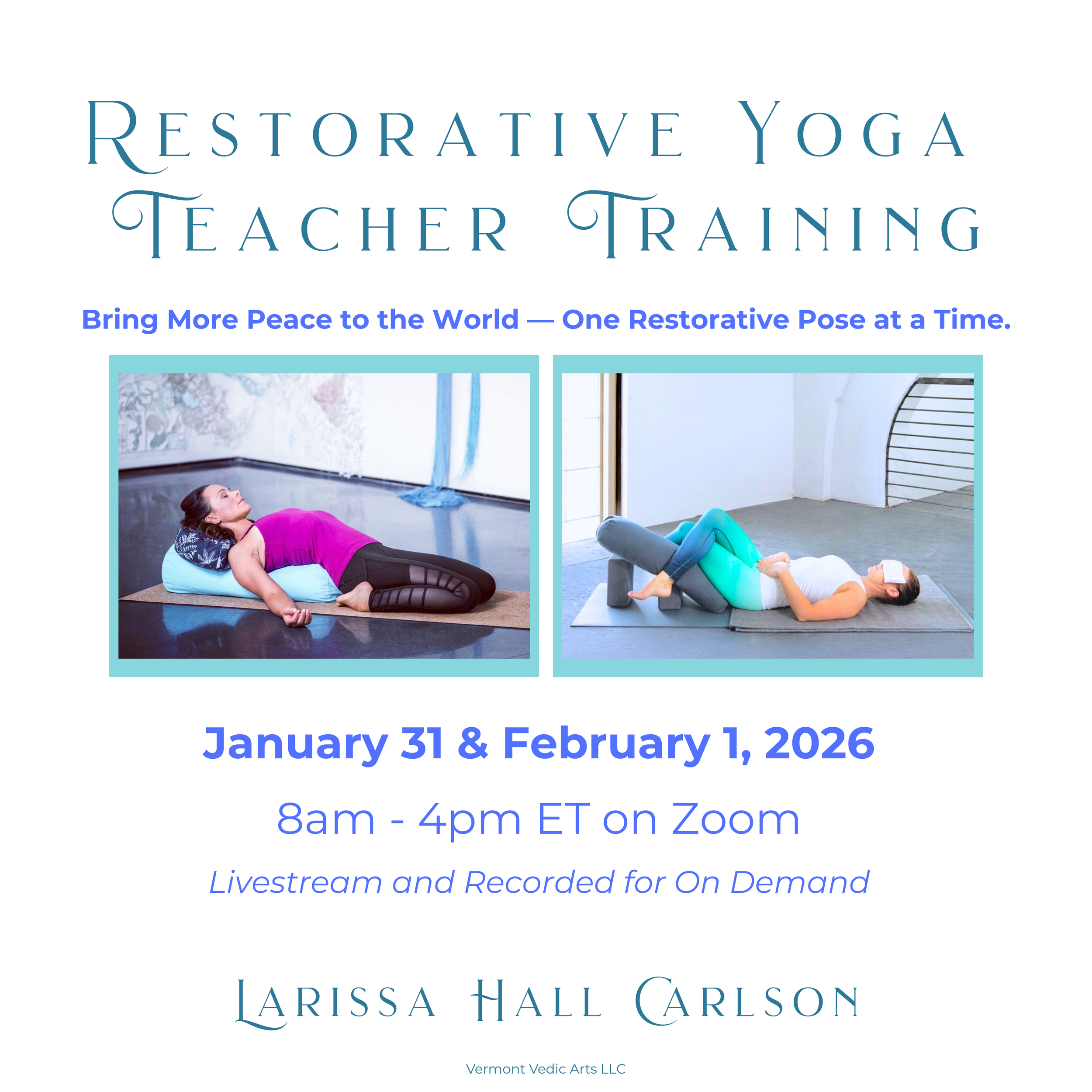 Restorative YTT on Zoom