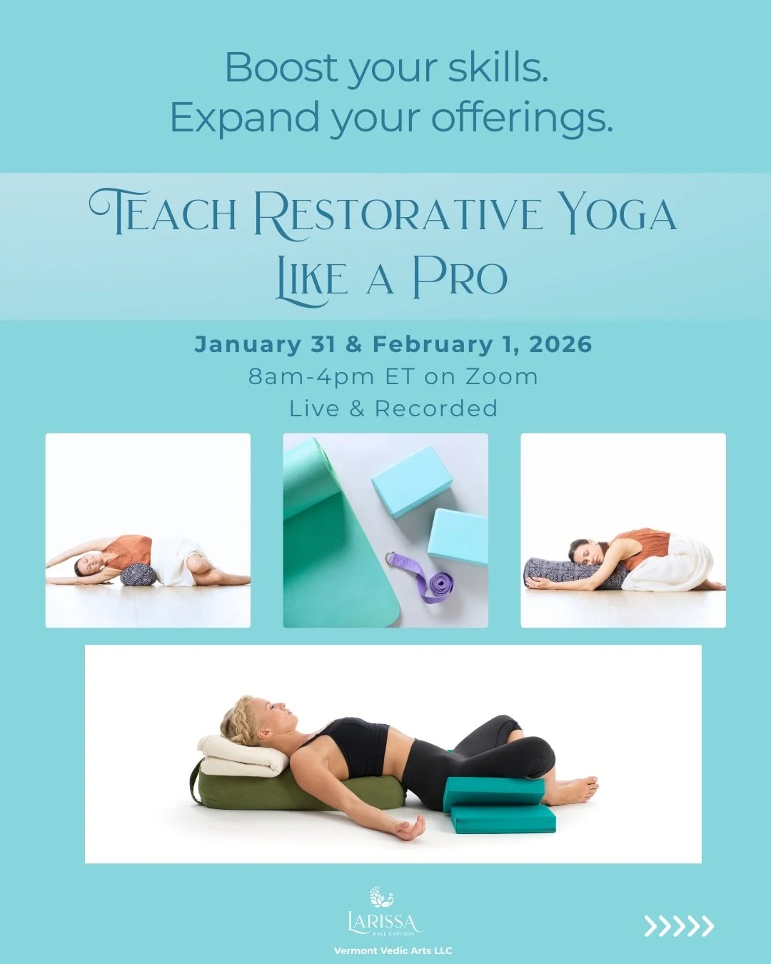 Teaching yoga is powerful&mdash;but teaching rest is profound. 🌙✨

If you&rsquo;re a certified yoga teacher ready to expand your offerings, hold safer space, and support real nervous system healing&hellip;
 
Join me for an educational and rejuvenati