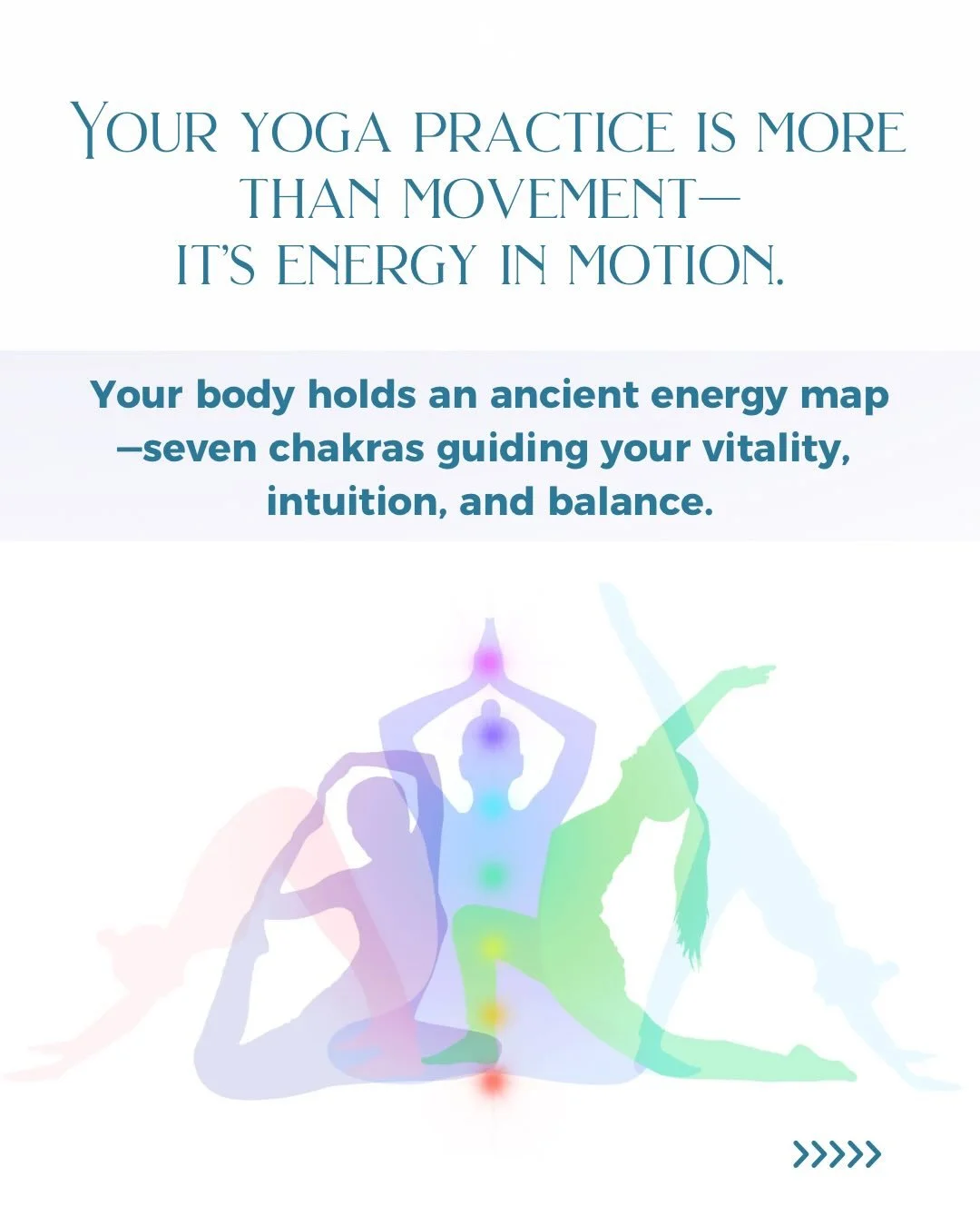 🌈✨ Chakra YTT &ndash; Live on Zoom! ✨🌈

Dive deep into the energy system and learn to teach chakra-enhancing yoga that harmonizes the pranic body, awakens awareness, and radiantly invigorates body, mind &amp; spirit. 💙

📅 Chakra Fundamentals Clas