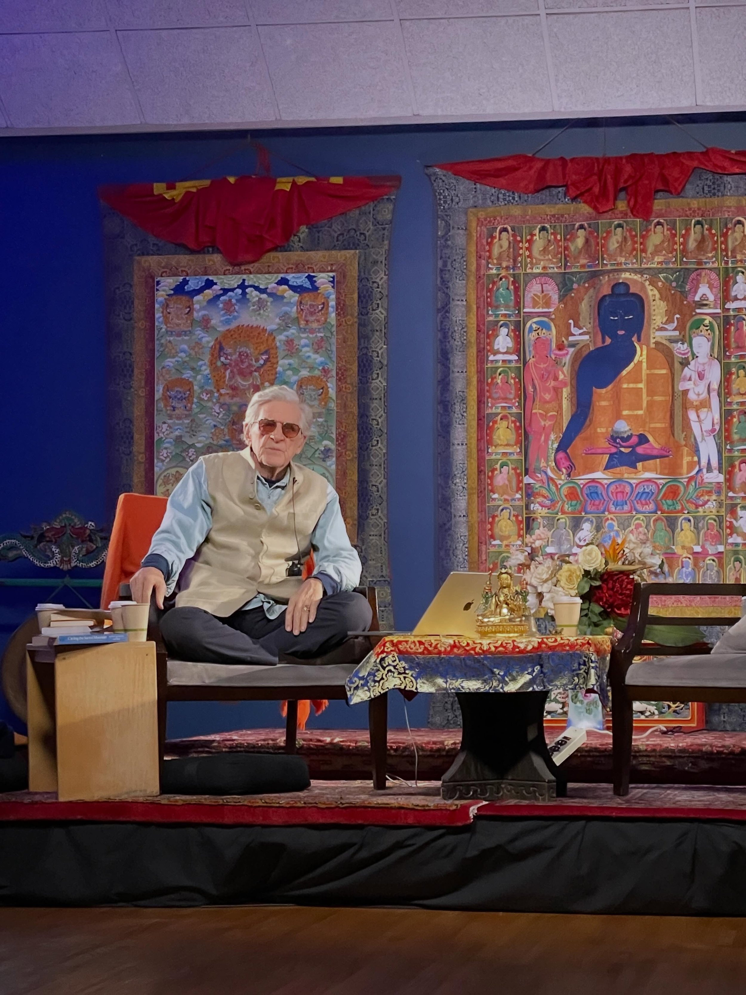 With gratitude, I&rsquo;m honoring the life and passing of Robert Thurman.

A renowned Buddhist teacher, scholar, and author, he dedicated his life to sharing wisdom, compassion, insight, and joyful curiosity with the world.

I feel fortunate to have