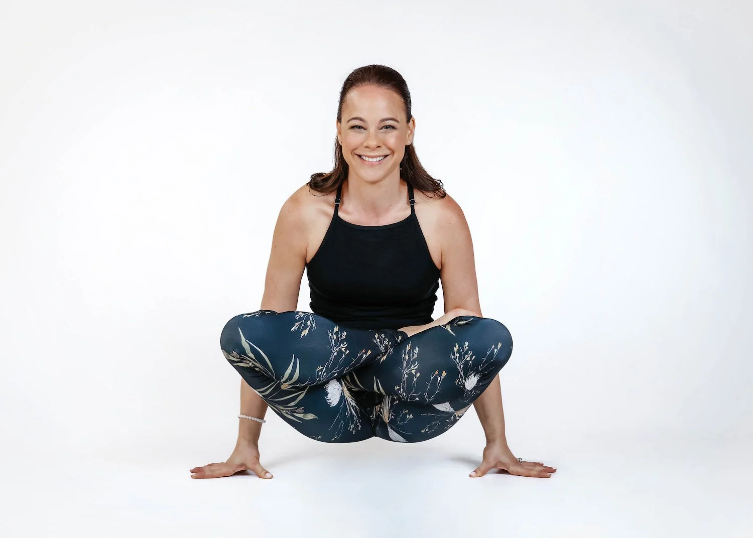 larissa carlson in yoga pose