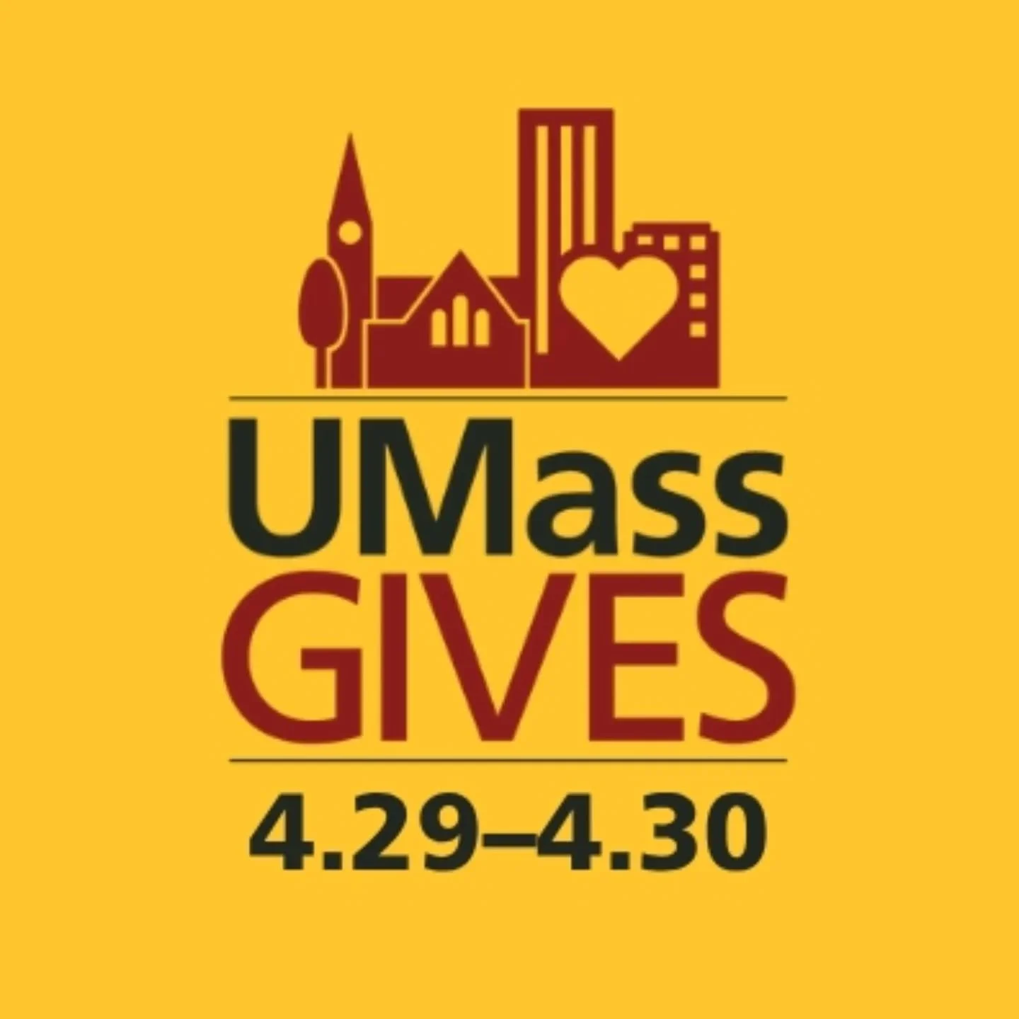 HEY UMASS! 

It's that time of year AGAIN!

UMassGives starts WEDNESDAY! 

TL;DR: look for links to be posted in the comments throughout the week... Tell your friends to do the same 

On April 29 and 30th, please consider making a gift to the UMass D
