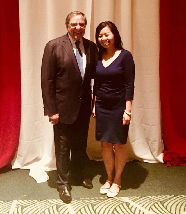 #phamily stories Me: Secretary Panetta I&rsquo;d like to introduce you to my better half she served under you and was deployed to Iraq in 2009.
SP:  I spent a little time in Iraq. 
Major Pham: I spent 365 days. 
After the photo op, Major Pham to me: 