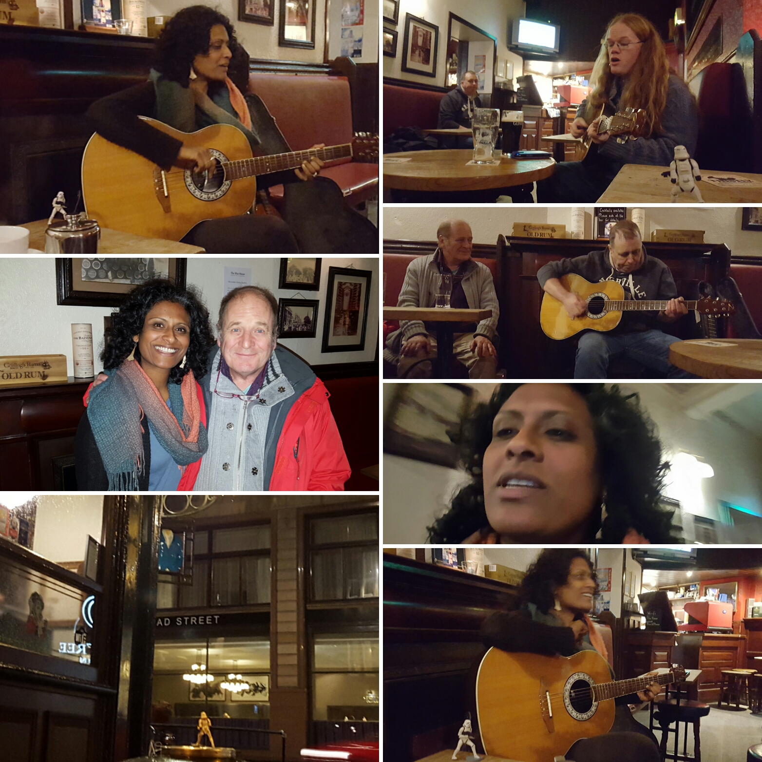 At The Blue Blazer, Edinburgh: