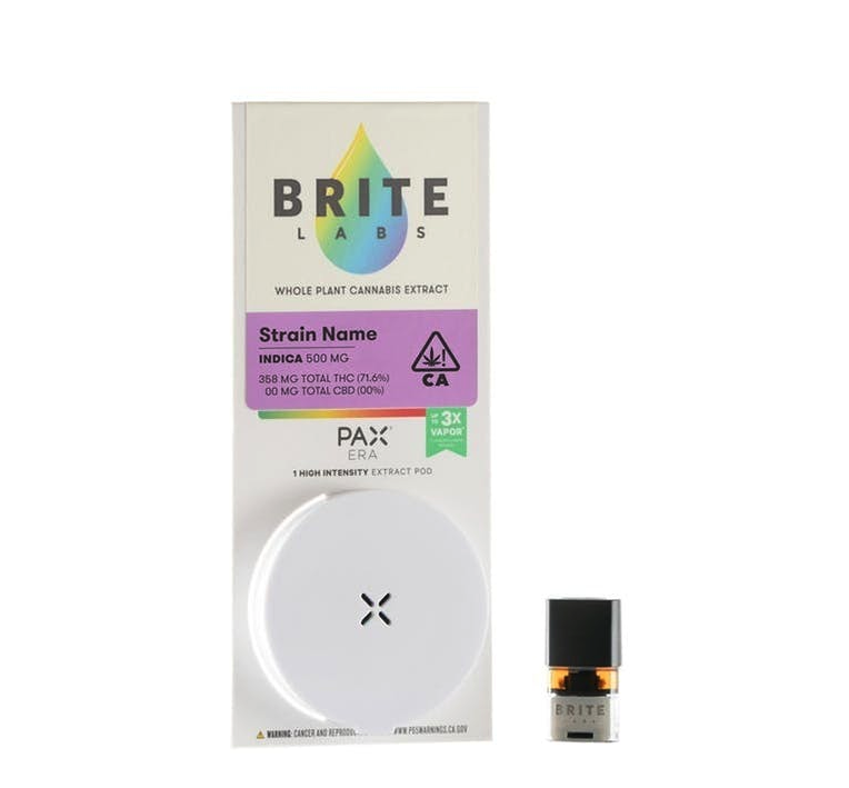 Brite Labs Obama Kush Pax Pod