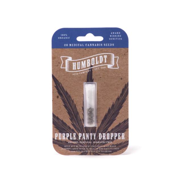 Humboldt Seed Company Purple Panty Dropper - 20 Natural Seeds
