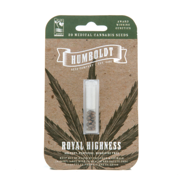 Humboldt Seed Company Royal Highness - 20 Natural Seeds