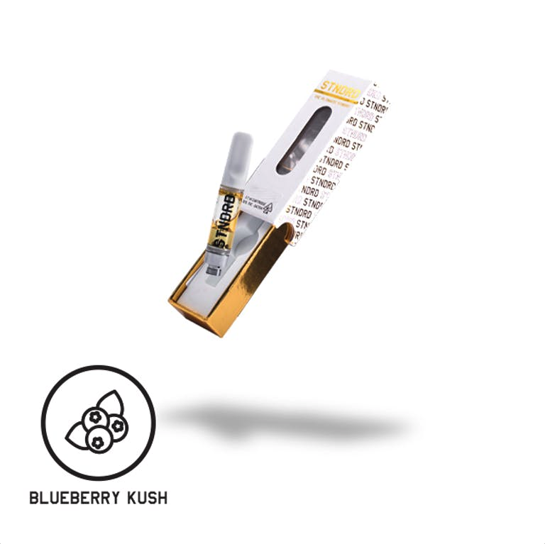 STNDRD Blueberry Kush Cartridge - 700mg