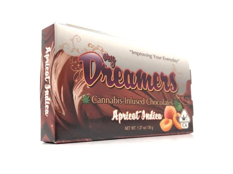 Day Dreamers Chocolates - Apricot - Indica - 100mg